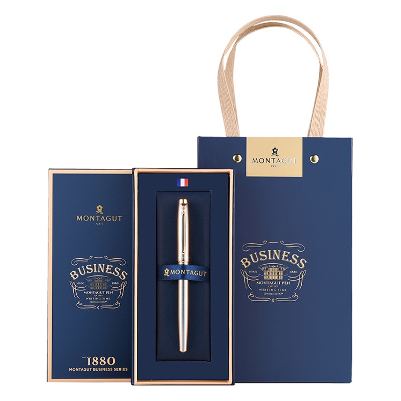 French Montejo Lozat Signature Pen Business High-end Men's All-steel Metal Jewel Pen Women's Signature Pen