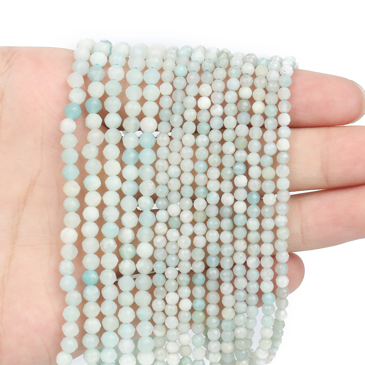 35-40cm, Diameter 3mm, Diameter 4mm Jewelry Making Size DIY Jewelry Accessories Classification 1 Piece 35-40cm Diameter 3mm Diameter 4mm Round DIY Jewelry Accessories Beads