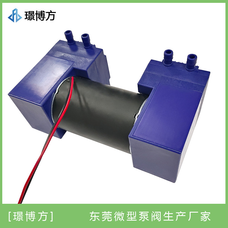 低噪音可调流量水气两用12V耐腐蚀双头活塞泵包装机饮水机抽气泵