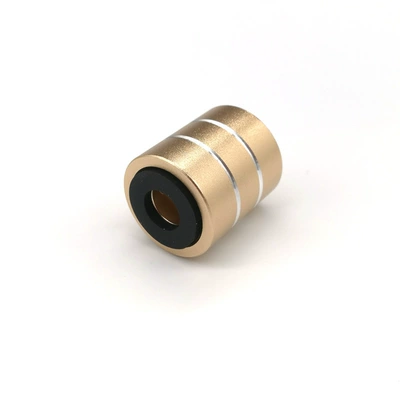 Electric car big tripod Shock-Absorbing Foot Pads Aluminum Alloy - gold-20x23
