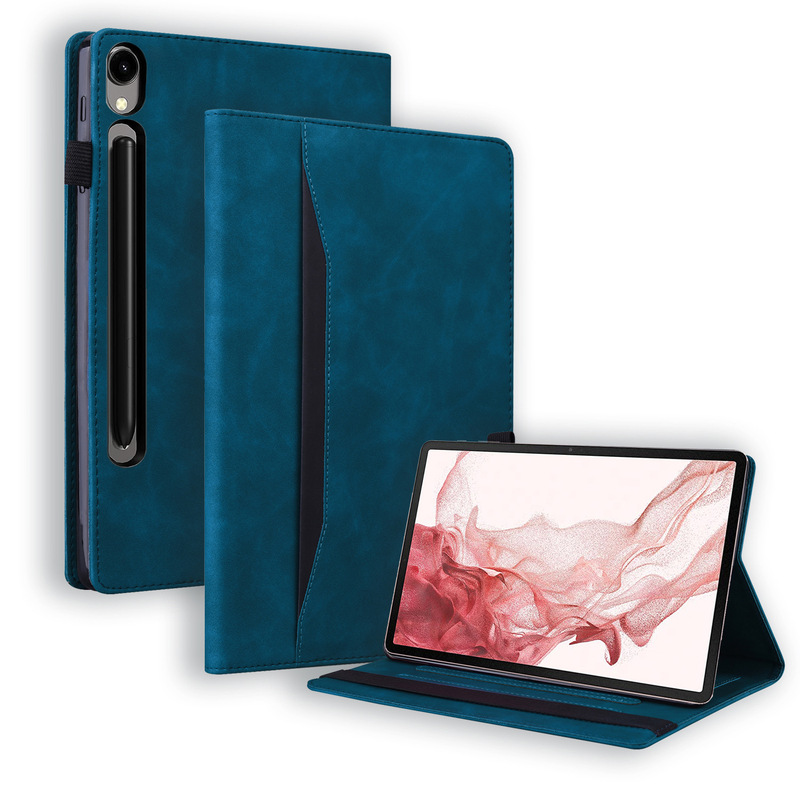 For Samsung Tab S10 FE/S9 FE/S9 Flat Panel Protective Cover Frosted Protective Case Card Holder Leather Cover For Samsung Tab S10 FE/S9 FE/S9 Flat Panel Protective Cover Frosted Protective Case Card Holder Leather Cover