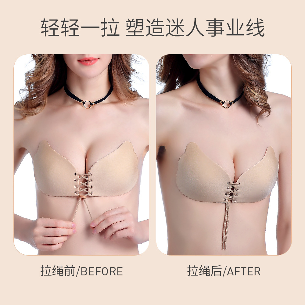 Lala Goddess Bra Pads for Large Breasts, Thin Anti-Sag Pads with Contouring, Invisible Bra for Weddings and Lingerie