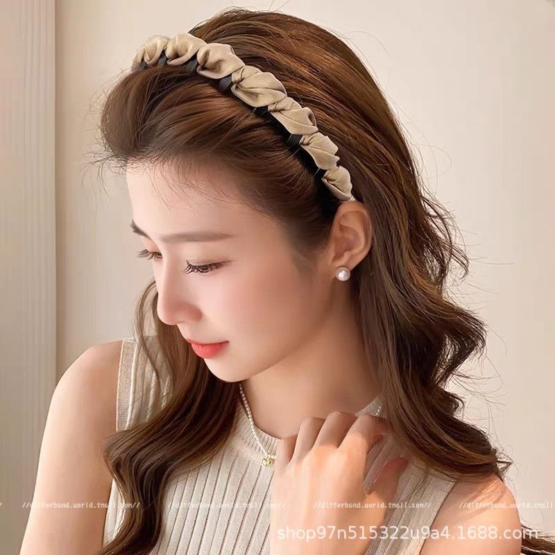 2025新款头箍高颅顶头箍高级感发饰女防滑带齿头箍洗脸发卡发箍女|undefined