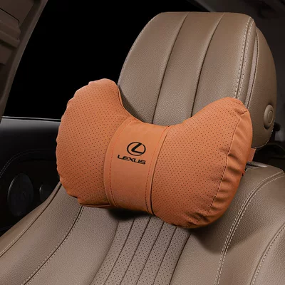 Pillows Rx/Ux/Nx/Ls Neck Pillows | Headrest - headrest-ocher-brown