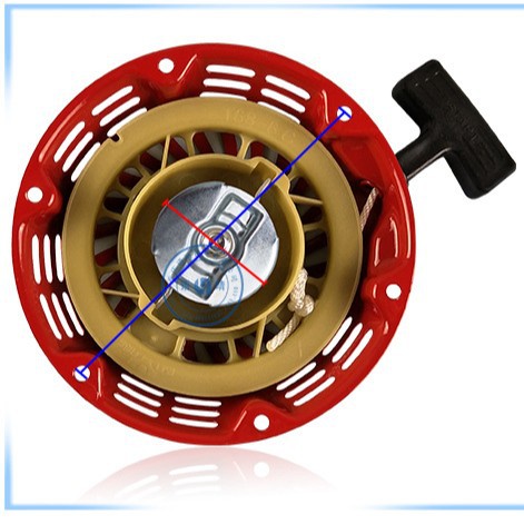 汽油机发电机配件168F/170F拉盘 微耕机抹光机水泵启动器