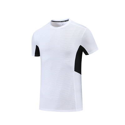 Borneol Short sleeved T-shirt Quick drying ventilation motion run jacket summer Thin section man leisure time T-shirt men's wear