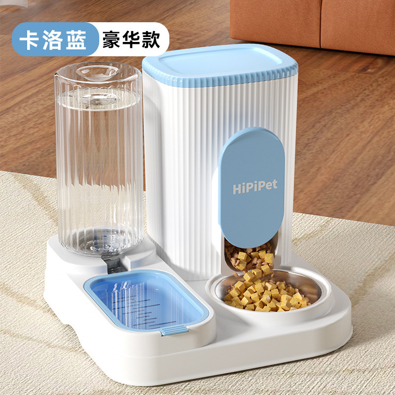 Alimentador automático de agua potable para mascotas, dispensador de agua para gatos, cuenco para gatos, cuenco para perros, cuenco de cerámica, acero inoxidable, utensilios para comer, suministros para perros
