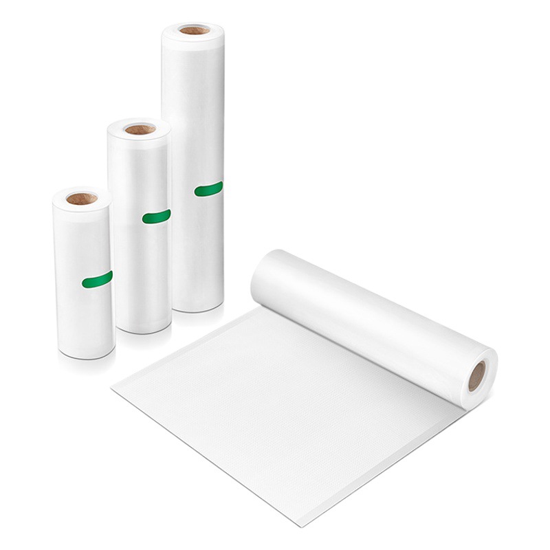 Bolsa de vacío de grano de lunares, película de coextrusión de nailon, sellado de succión de grado alimenticio, bolsa de mantenimiento al vacío congelada