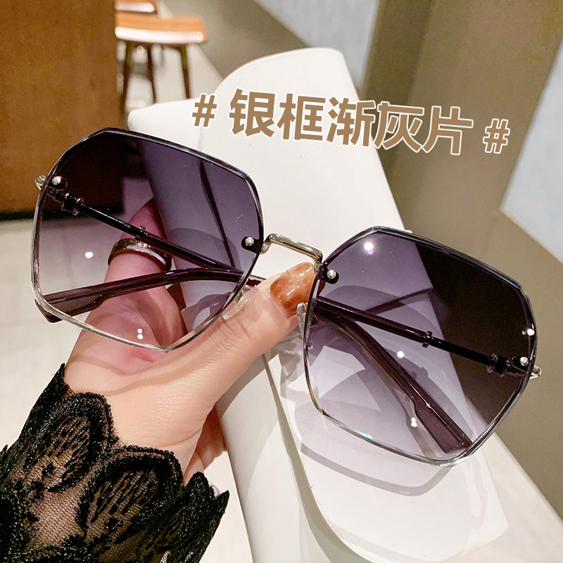 Gafas de Sol para Mujer con Protección UV380 Sin Montura de Metal
