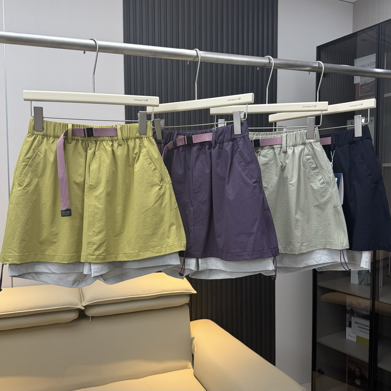 Mountain Style! Outdoor Workwear Skirt, Breathable and Quick-Drying Cycling Sports Shorts, A-Line Skirt, Anti-Exposure Culottes
