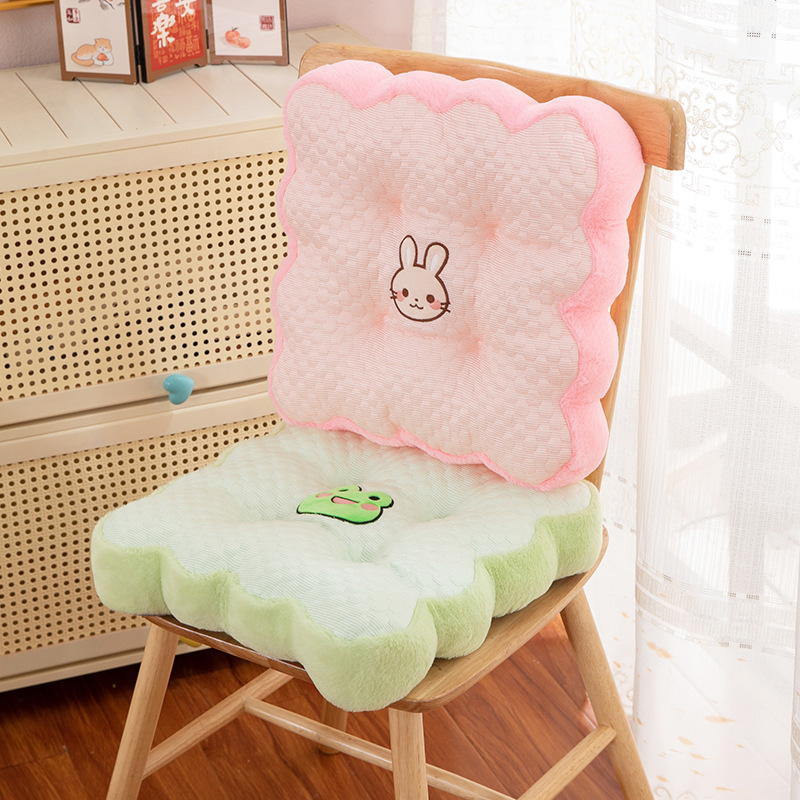 Nuevo cojín de cinco flores de frijoles de hielo cojín de sofá de peluche ventanas flotantes de tatami decoración almohada al por mayor