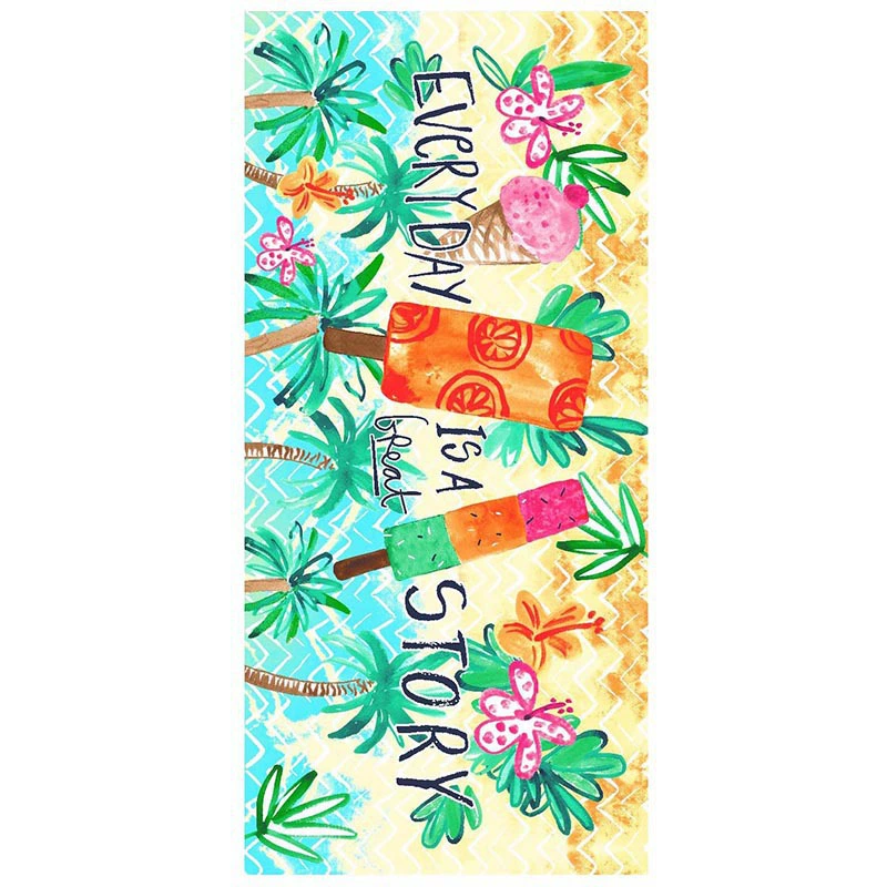(Cross-border trading), fashionable beach soft bath towel, water absorbent