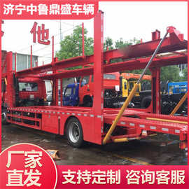 中亚热销轿运半挂车两轴八车位车菲律宾版车辆运输挂车跨境轿运车
