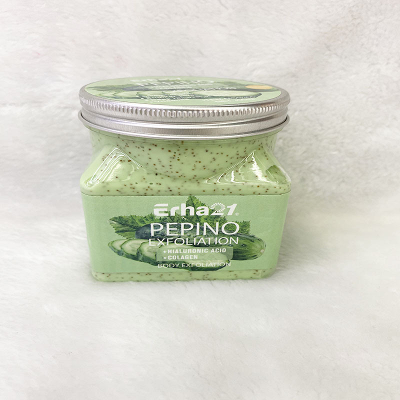Exfoliante Corporal y Facial 350ml Hidratante para Rostro y Cuerpo