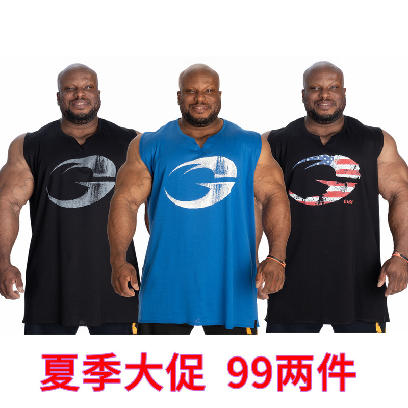 Gasp Muscle Sports Bodybuilding Fitness Training Running Breathable Lightweight Moisture Wicking European Size New Vest Vest Gasp Muscle Sports Bodybuilding Fitness Training Running Breathable Lightweight Moisture Wicking European Size New Vest Vest