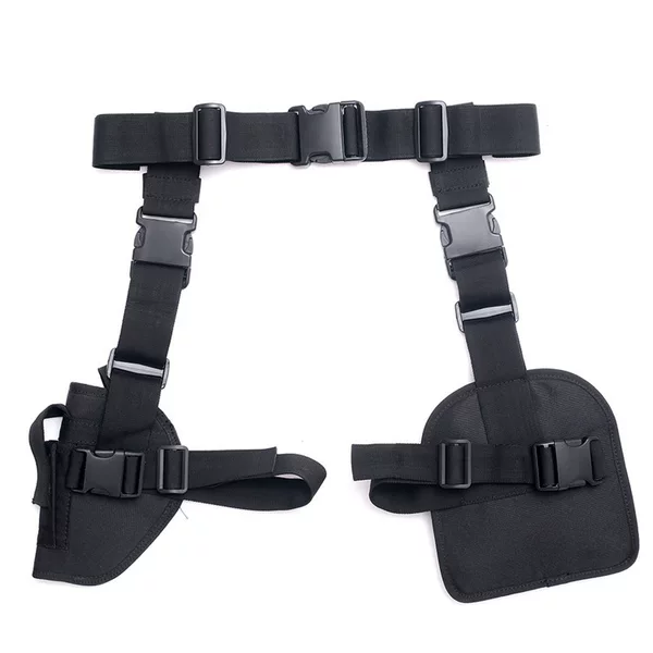 Multi-functional tactical tool bag leggings combination tornado right leg set triple magazine set outdoor military fan three-piece set