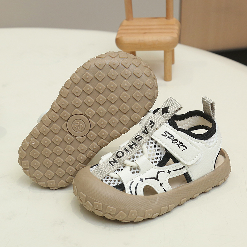 2026 verano sandalias para niños zapatos de malla suave para niños zapatos deportivos de playa huecos para bebés zapatos para niños pequeños image 4