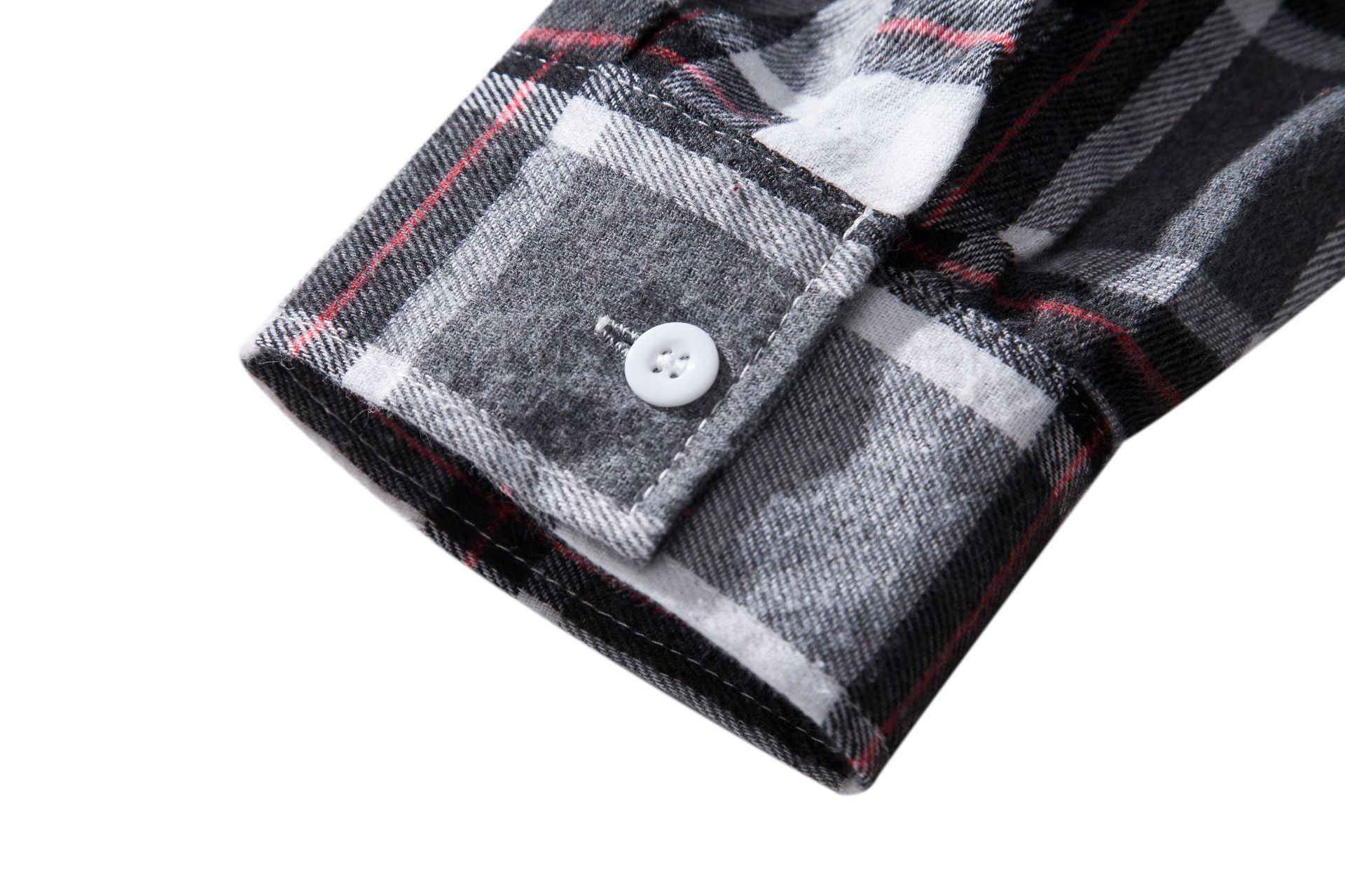 Herren Flanellhemd Mit Kapuze Kariertes Oversized Freizeithemd_voghion.com