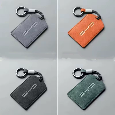 Car key bag – Leather Cover Protective Flip Case - byd-sports-rope