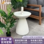咖啡馆床头柜奶油小茶几