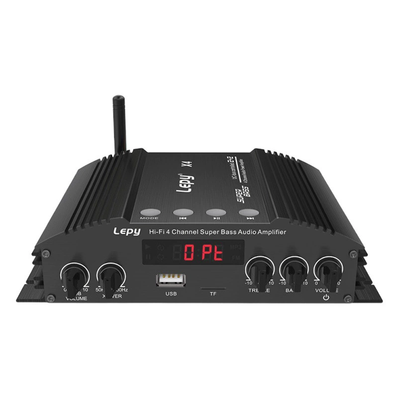 LP-X4 автомобильный усилитель мощности Bluetooth 2,1-канальный USB-карта 12 В автомобильный усилитель мощности