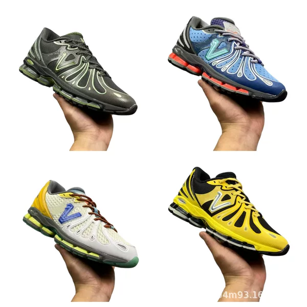 High-Quality Nb1890 Retro Functional Butterfly-Wing Running Shoes, Breathable Shock-Absorbing Sports Casual Shoes for Men and Women in Multiple Colors