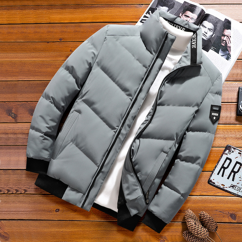 Chaqueta Acolchada Térmica para Hombre de Poliéster para Invierno