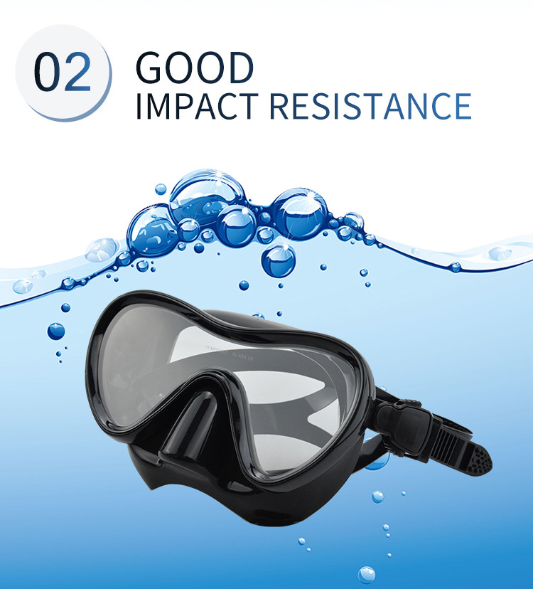 2022 new swimming with large frame view, silicone face mirror, high-definition snorkeling training diving goggles for_voghion.com
