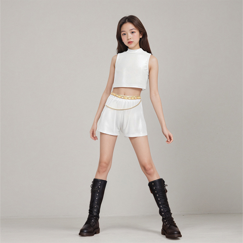 跨境 欧美新款女孩恶魔猎人 流行歌手万圣节服装装扮舞台套装服装|undefined