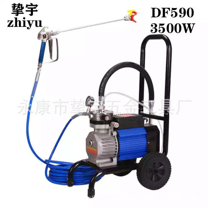 多功能油漆乳胶漆无颗粒涂料调和油防锈漆环氧漆高压无气喷涂机