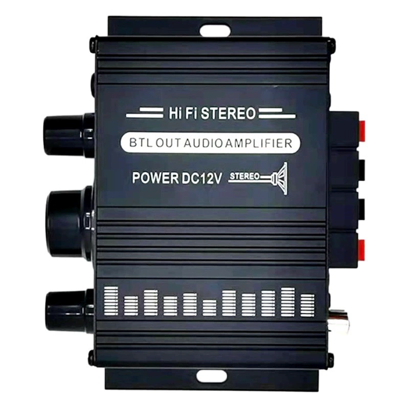 170270, Mini 12V мотоцикл автомобиль, компьютер, MP3, Настольный усилитель мощности, нейтральная упаковка