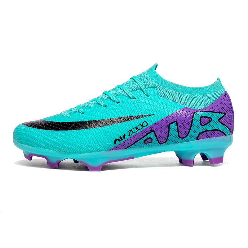 Zapatillas de Fútbol Escolares KPU y TPU Transpirable para Césped Natural y Artificial