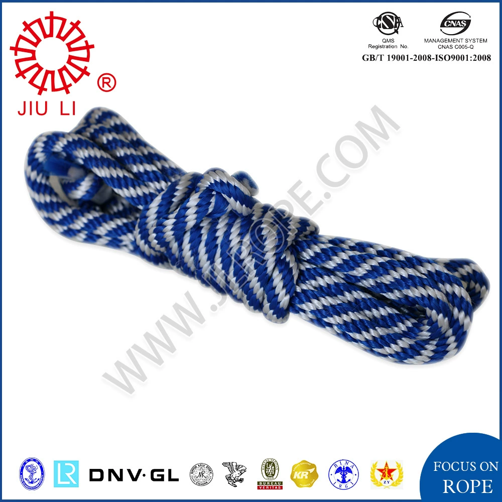 Спасательная веревка, плетеная из полиэстера, ПЭТ-веревка 8 мм/12 мм, синяя/оранжевая/зеленая