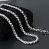 Advanced necklace, chain for key bag  stainless steel, high-quality style, 18 carat, wholesale