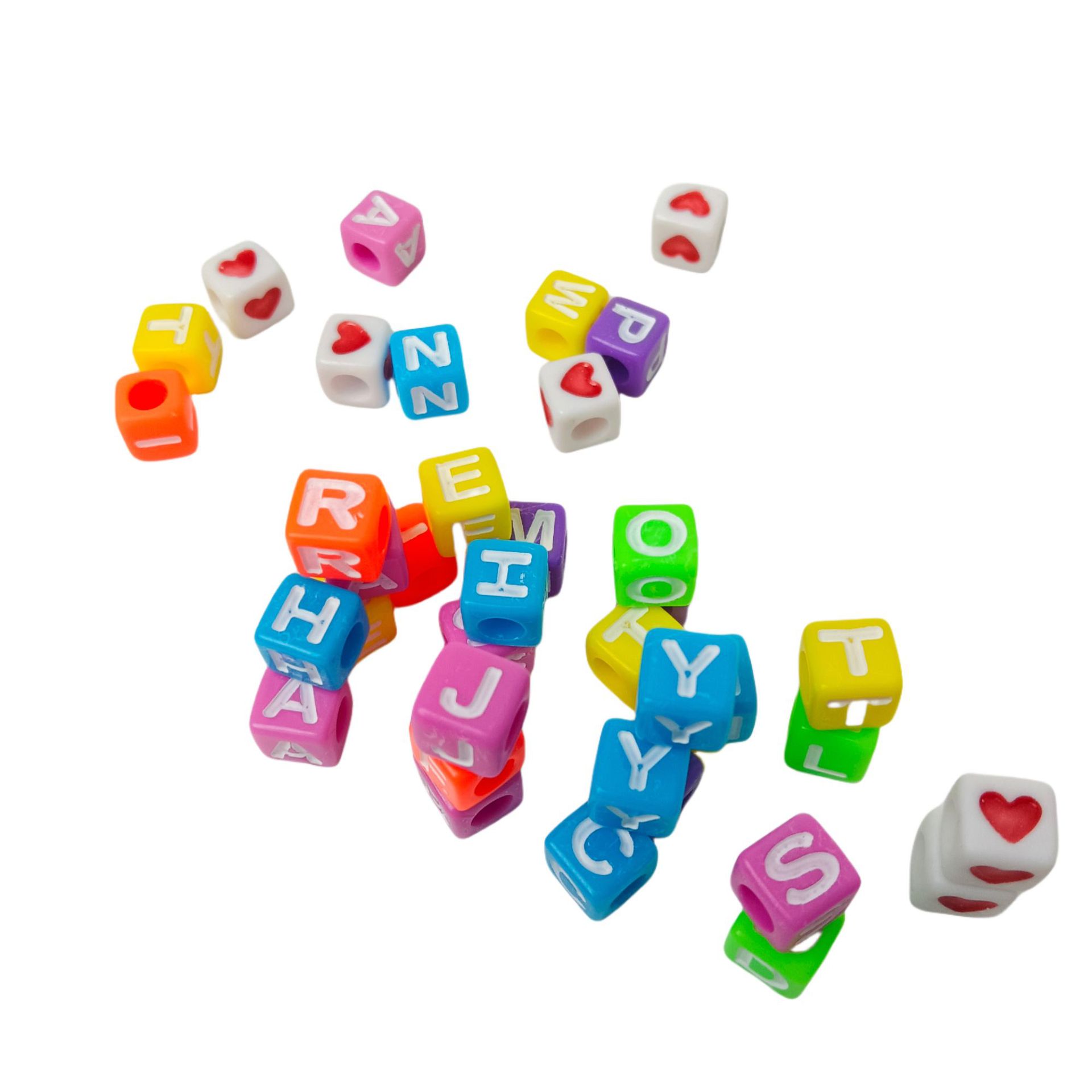 �羳����864pcs 6ɫ7*7mm A&mdash;Z��ĸ�� DIY�����������������׼�