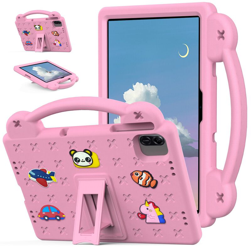 Honor X8A 11inch タブレット保護ケース X9A Beibei Bear X8Pro 漫画ポータブル落下防止ブラケットケースに適しています。|undefined
