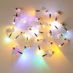 直径 2.35 センチメートルカラフルなナイトライトムーブメント電子キャンドル変色ライト発光人形アクセサリー工場マルチカラー