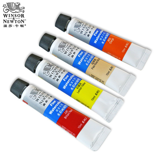 Winsor & Newton watercolor paint set wall painting hand-painted textile single 10ml watercolor paint painter series 24 colors