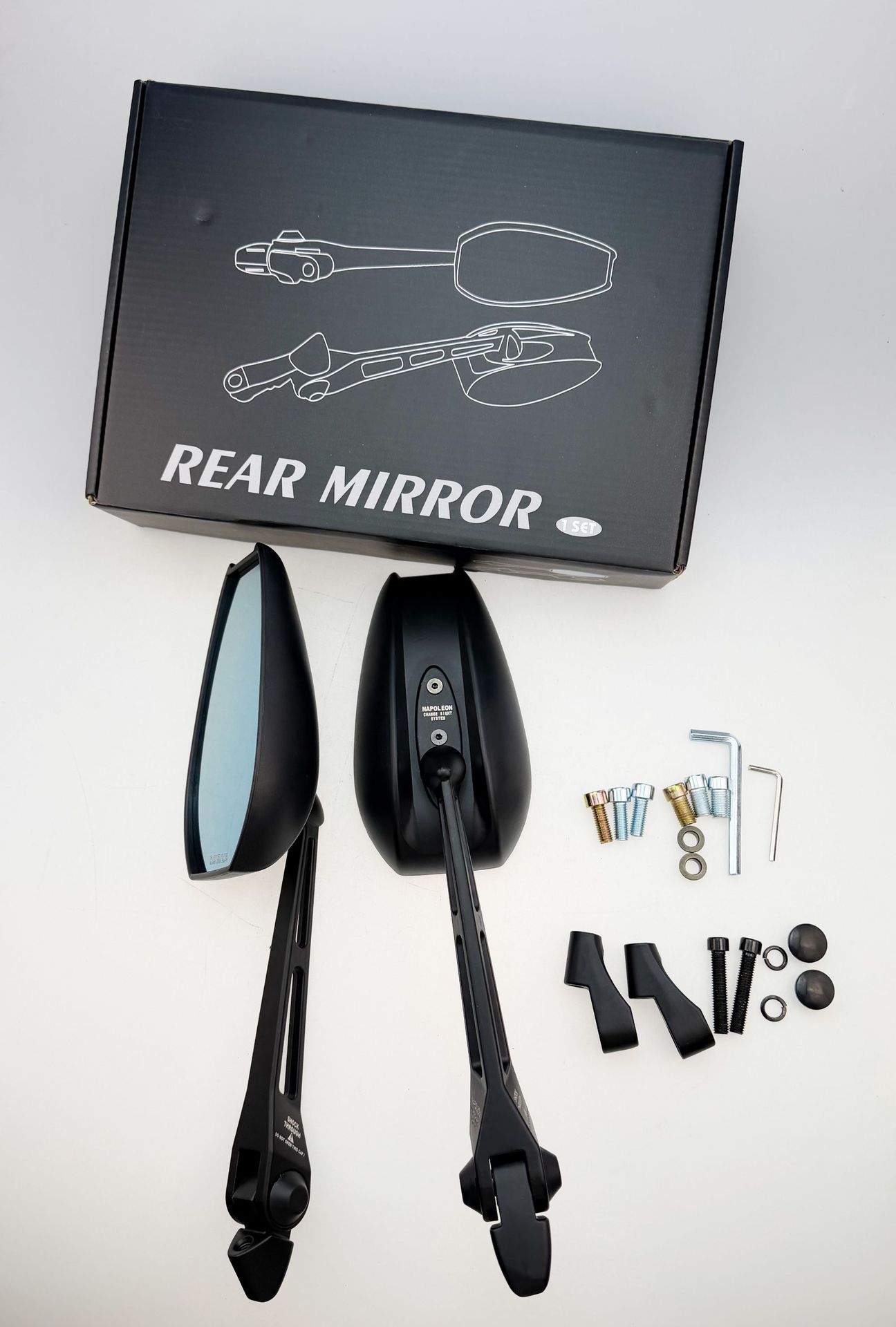 Suitable for Ninebot U2/U+B 009 Ube Electric Scooter Motorcycle Modified Rearview Mirror
