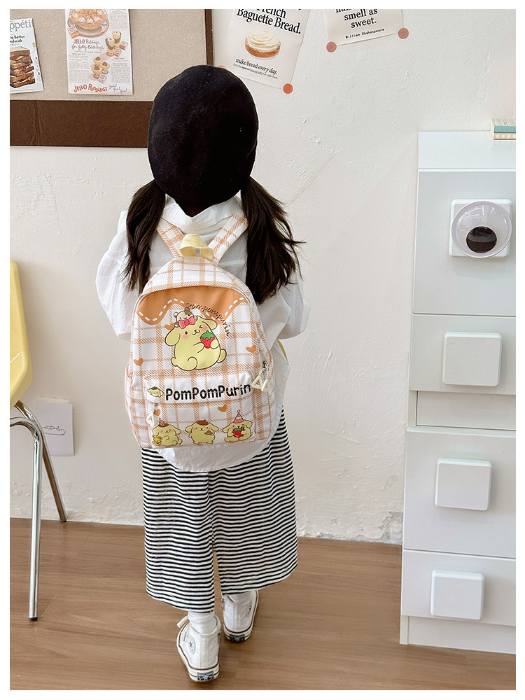 2024 New children's backpack, cartoon kindergarten schoolbag, large capacity, versatile for girls, student backpack, cross-border batch undefined