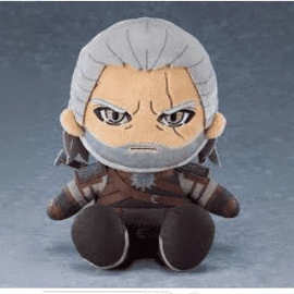 跨境新品the witcher 3 wild hunt geralt巫师杰洛特公仔毛绒玩偶