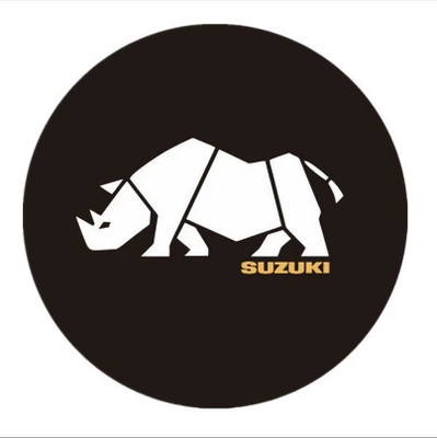 Spare wheel cover — thickened PVC leather off-road SUV - 14-inch-65-69cm-good-quality-big-rhino
