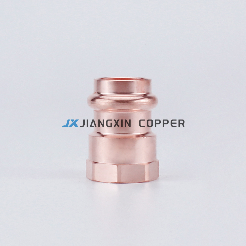 Cobre estándar estadounidense, accesorios de tubería de presión tipo V, tuberías de suministro de agua y juntas de calefacción, copper fitting