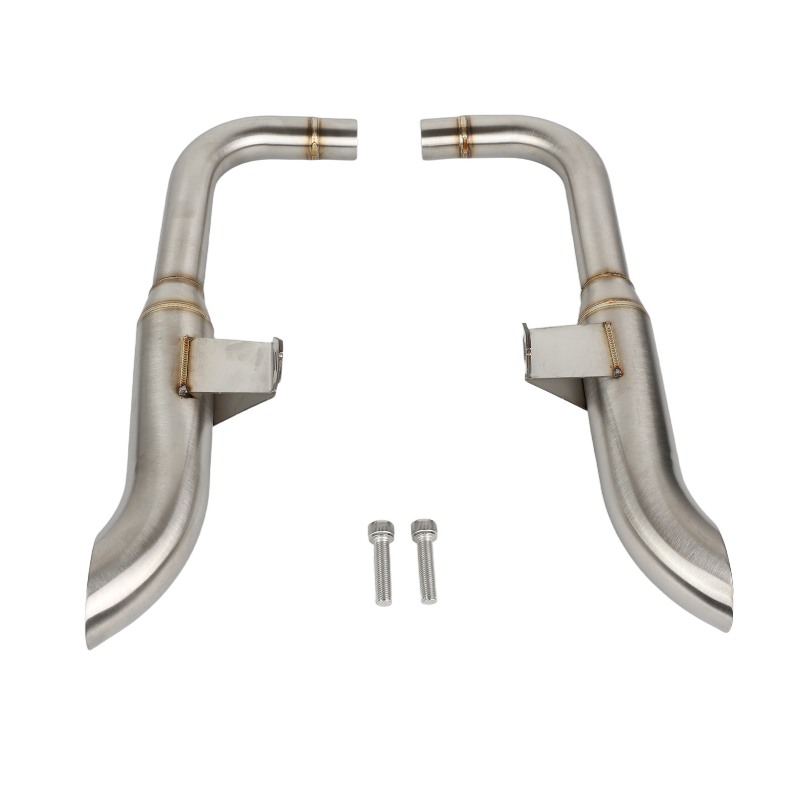 Suitable for Triumph Bobber Modified Motorcycle Exhaust Pipe Stainless Steel Exhaust Tail Section Exhaust 16-25 Years