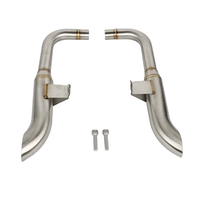 Suitable for Triumph Bobber Motorcycle exhaust pipe - stainless-steel-color