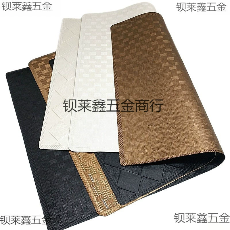Wenwan tablecloth live room jade display cloth to see the jewelry black and white two -sided PU leather photo background batch of pads