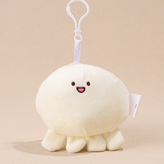 韓國章魚麵團毛包掛飾爪機娃娃軟萌可愛情侶鑰匙扣少女心治癒公仔