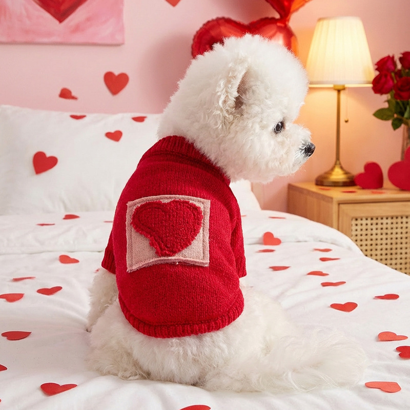 Pet Sweater Puppy Clothes Teddy Milk Dog Corgi Small Dog Bitter Bear Puppy Cats Autumn and Winter Thick Winter Clothes