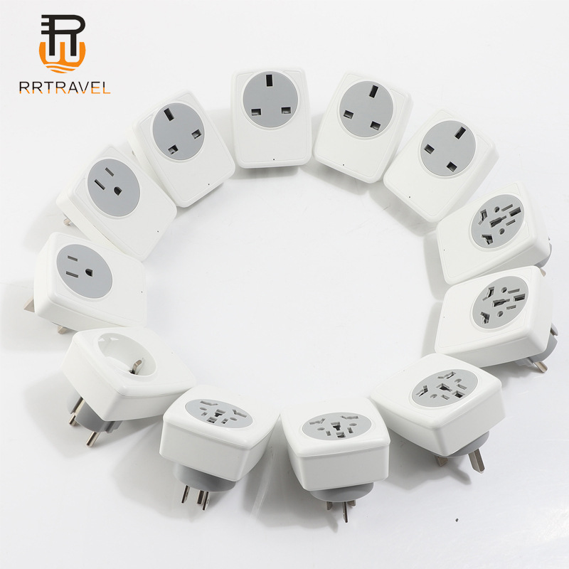British Standard Socket American Standard To European Standard French And German Standard USBWall Plug Charger Hong Kong Conversion Socket Plug Converter