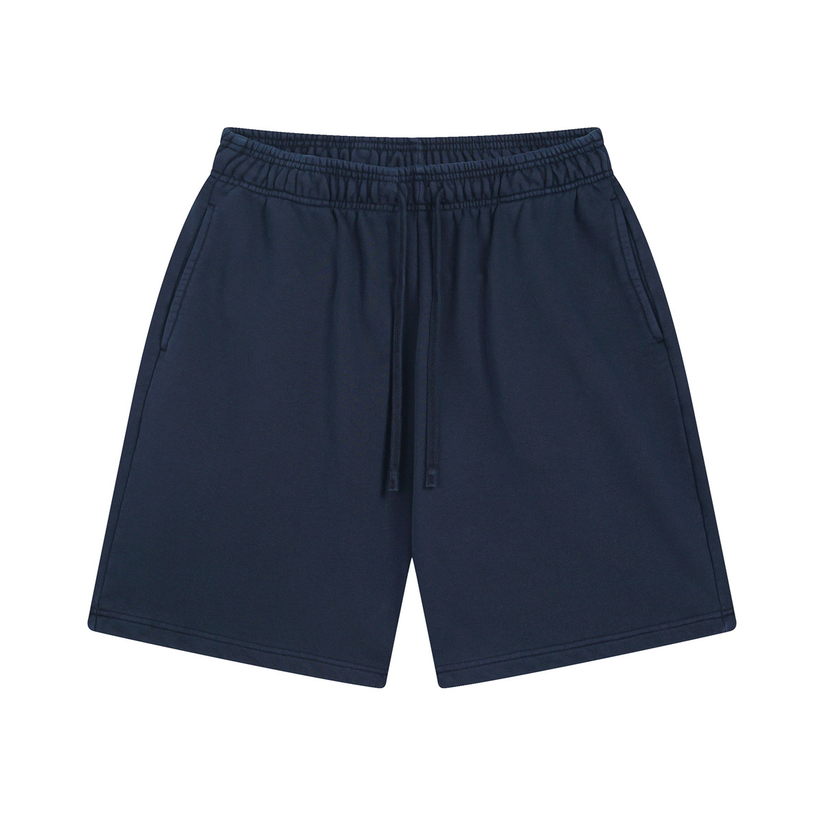 Conjunto de ropa de verano para hombre, de manga corta, fina, lavada y teñida, estilo urbano, desgastada, de marca, con pantalones cortos deshilachados, conjunto para pareja. image 25